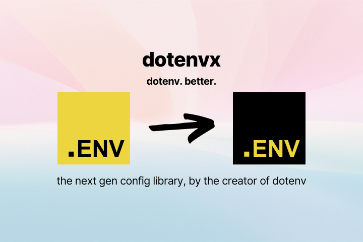 dotenvx · Secure and Next-Generation dotenv Successor